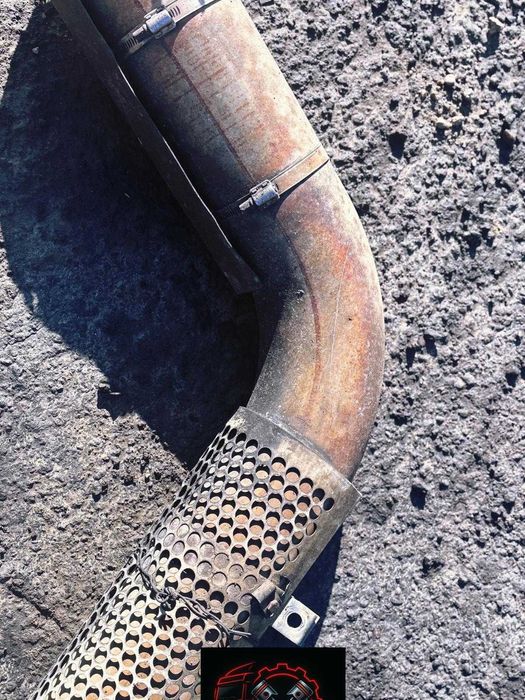 Țeavă conducta cot Evacuare Gaze 8x4 Originala MAN