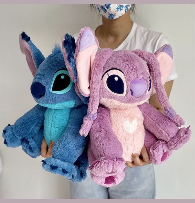 Плюшена играчка Стич и Ейнджъл – различни размери, топ качество