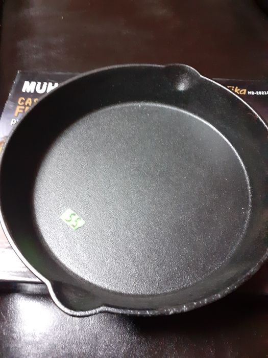 Грил  тиган  за пикник чугунен.Меден  тиган