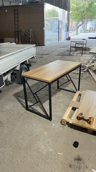 Loft mebil  parta stilaj va boshqa ofes oshxona uy jihozlari yasaymiz
