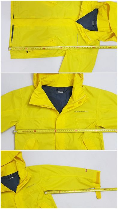 Jacheta Didriksons Storm System, geaca impermeabilă, nr 120 (kids)
