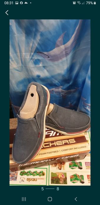 Макасины от компании Skechers США оригинал