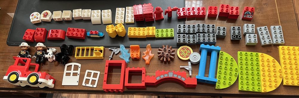 Lego Duplo Пожарное Депо оригинал