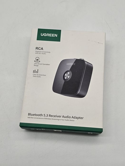 Audio Receiver Bluetooth Ugreen CM123 Jack 3.5mm 2RCA BT 4.1 , Black