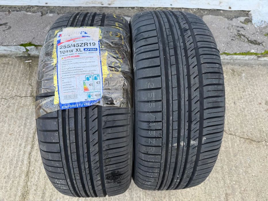 2 anvelope vara kinforest 255-45-19 audi bmw mercedes mazda honda 2 cauciucuri 255-45-19 vara 500 ron ambele