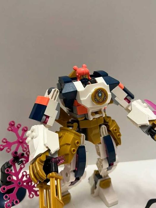 Set LEGO Ninjago – robot/mech + figurine, complet cu instrucțiuni. 71807