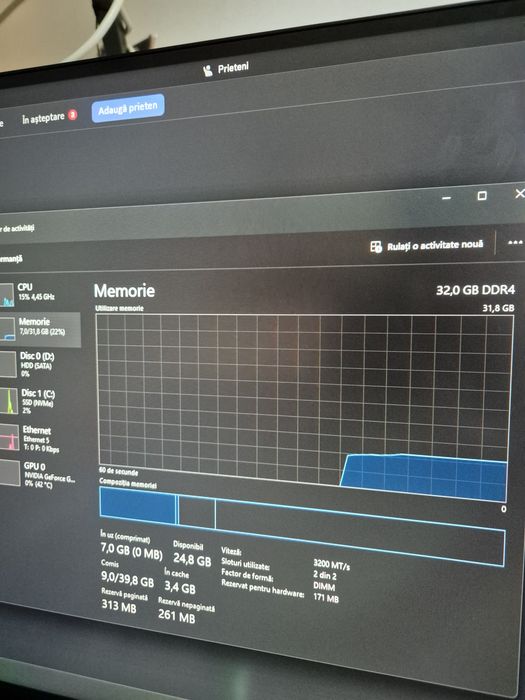 32gb ram ddr4 3200Mhz