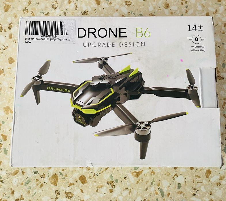 Дрон b6 folding model