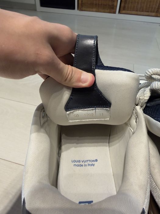 LV Skate Sneaker Blue