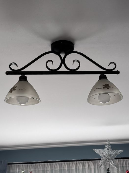 Set de lustre aplicate stil rustic