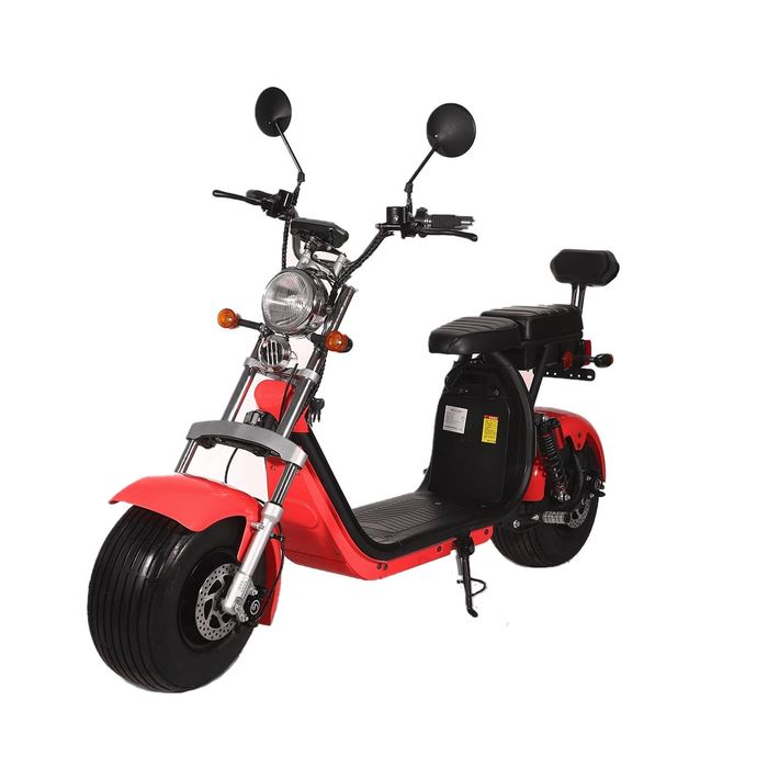 Scuter electric/Scooter Harley red flame