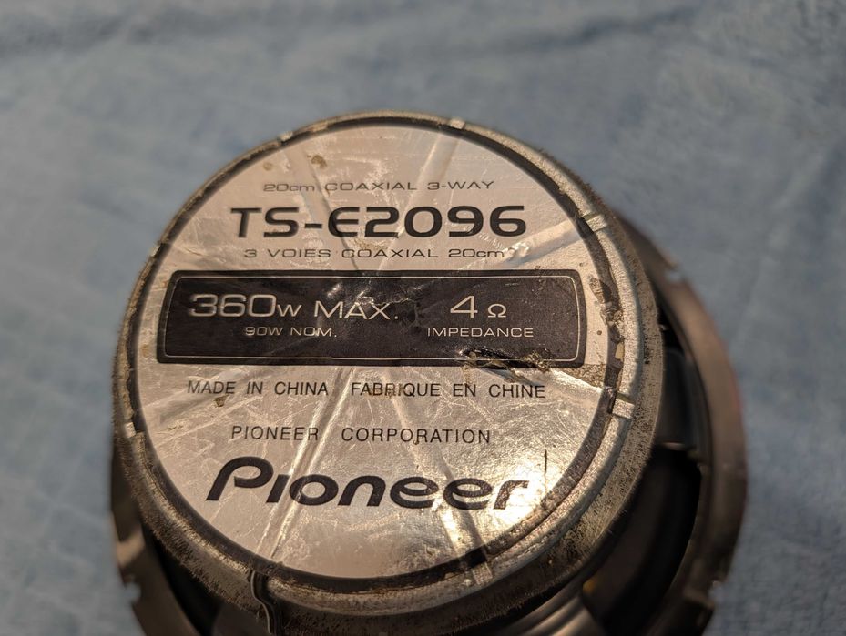 висок клас говорители за кола PIONEER TS-E2096 . автоговорители