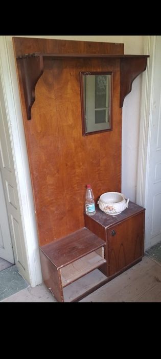 Canapea extensibila ca noua.Fotoliu.Masa stejar.Birou.Dulap mare