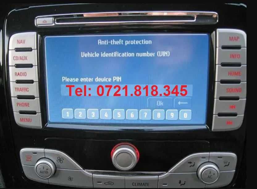Decodari radio CD, Navigatii auto, Decodari auto,.. resetari SRS FRM