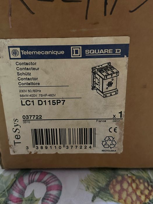 Индустриални контактори Schneider и Siemens