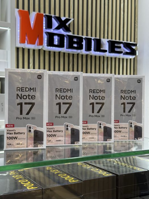 Новый! Xiaomi Redmi Note 17 Pro Max 5G Global Бесплатная доставка!