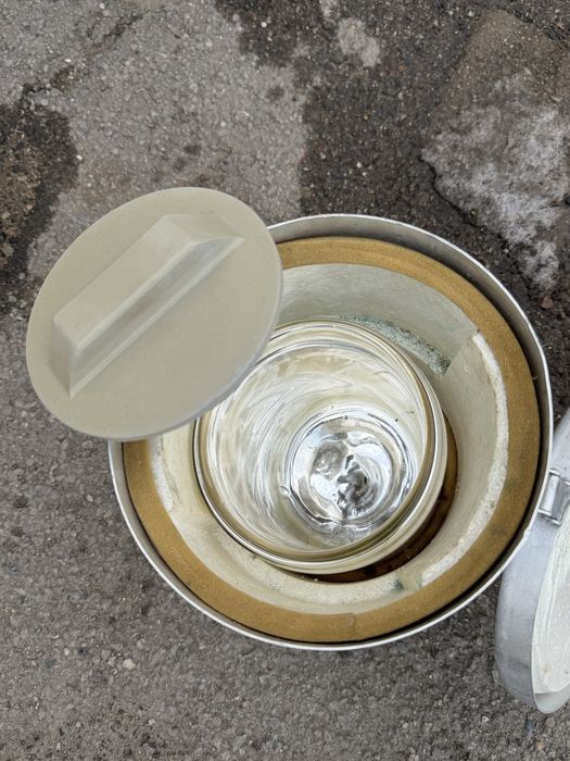 Колбовый термос для горячей еды СССР (винтаж)