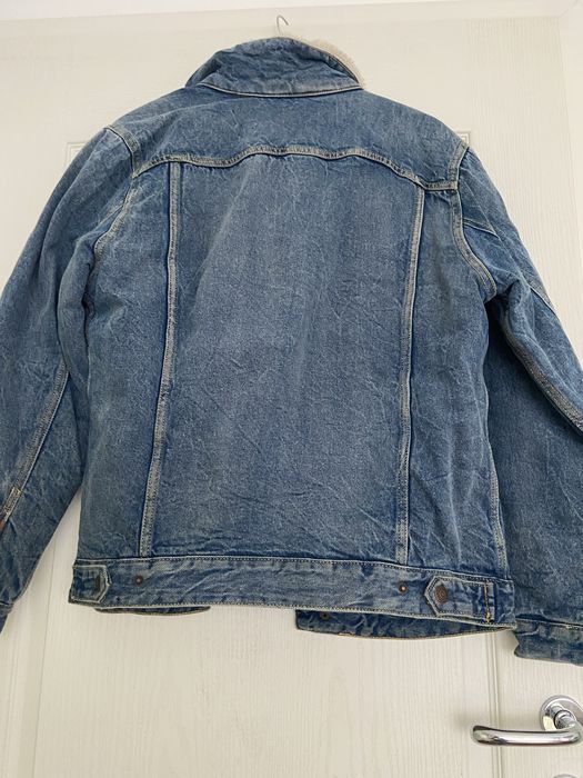 Geaca groasa blugi,pull& bear