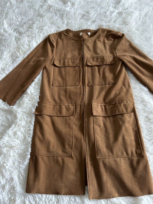 Haina de piele caprioara( imitatie) H&M model deosebit marime S34-36.