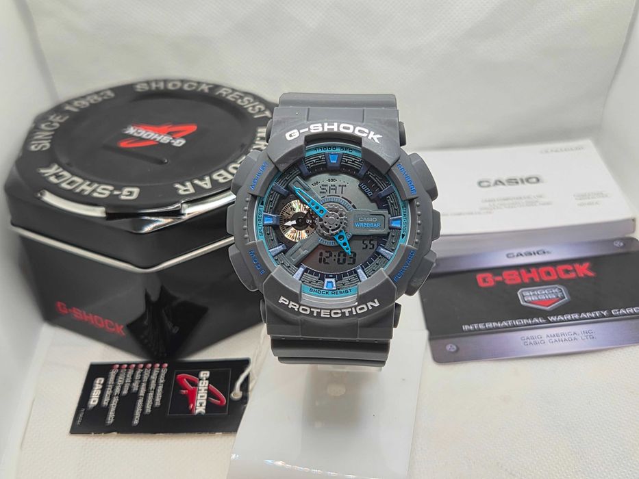 Ceas Sport Casio g shock Ga110 - ts GREY  ,Barbati  .Nou, Garantie 2 ani