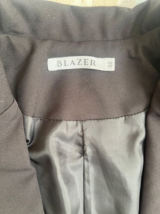 Черный пиджак размер 44/46