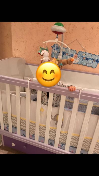 Детско креватче с матрака