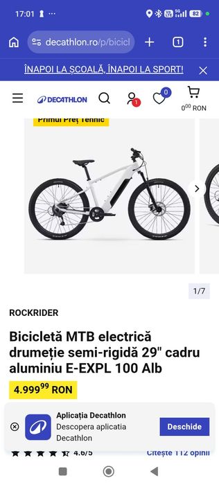 Vând bicicleta Rock Rider expl 100