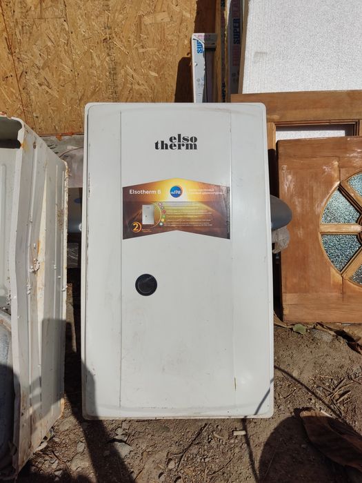 Отопительный котел на стеный