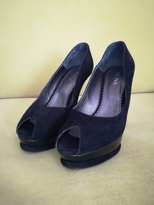 Pantofi negri piele Vicina 37