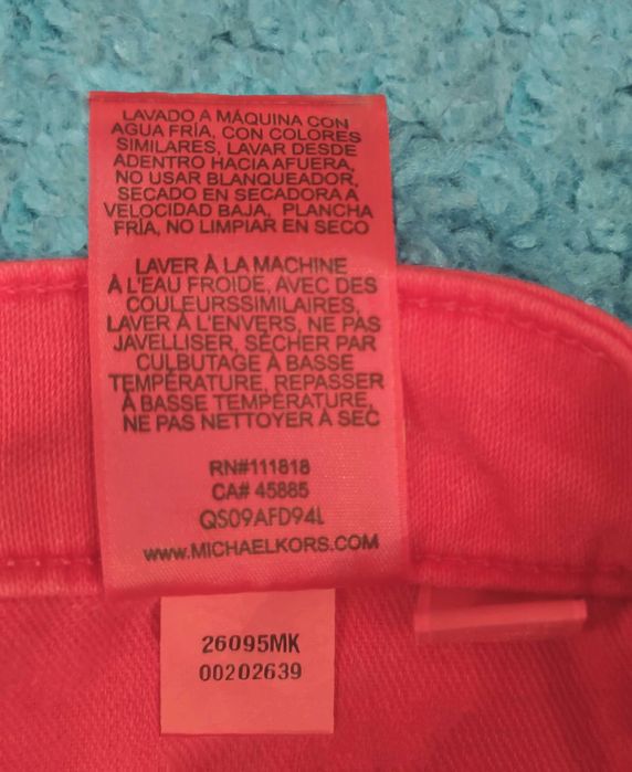 Blugi dama Michael Kors Coral/Red