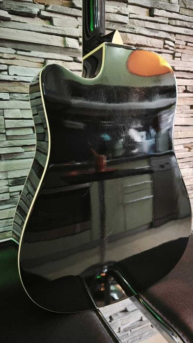 Chitara electroacustica Segovia dreadnought DC70MBK - Garantie