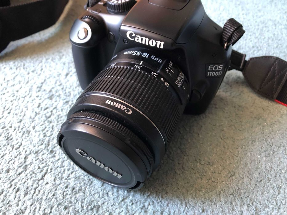 Aparat Foto Canon EOS 1100D Dslr + geanta de transport Kata + card