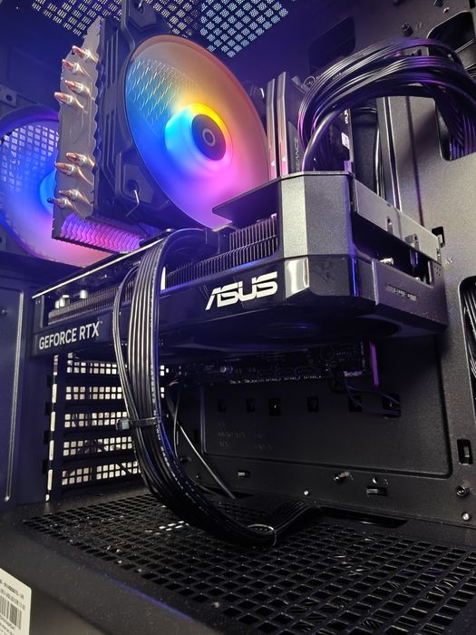 PC / Sistem Gaming Serioux componente Asus, I5 14600k, RTX 5070 Asus Dual, garanție emag