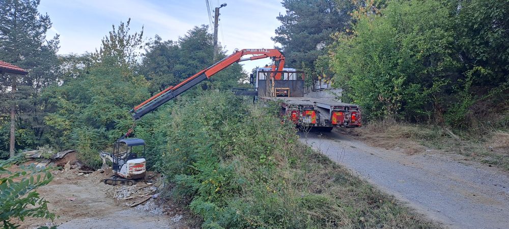 Услуги с кран и транспорт