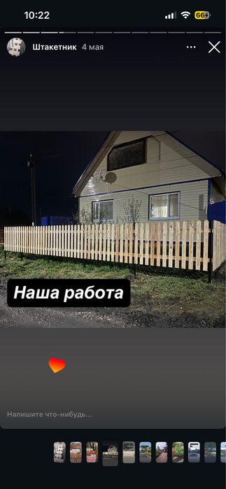Евроштакетник, штакетник, сосна