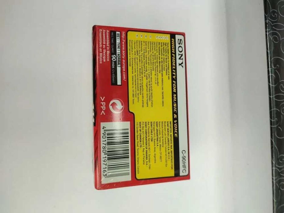 Компакт кассета SONY HF 90  typ1