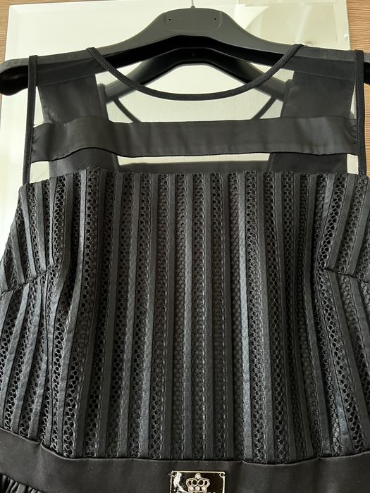 Официална черна рокля Junona L