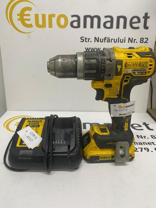 Masina de gaurit si insurubat DEWALT DCD796 cu acumulator si -N2-