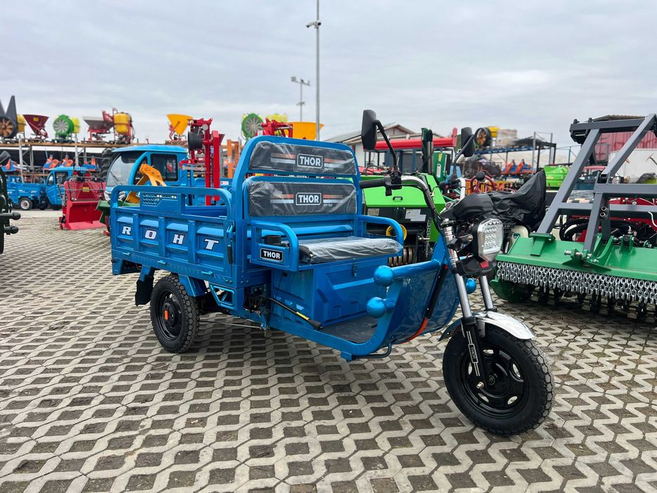 THOR CITY-ECO-2 nou triciclu electric motor 1000W Agramix