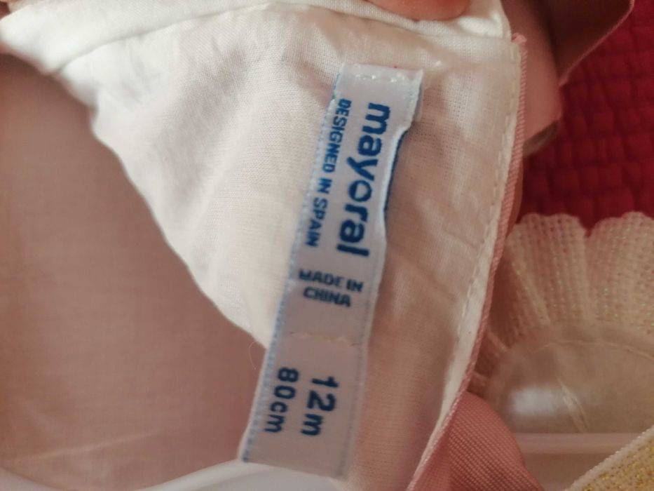 Официална рокля Mayoral и обувки за момиченце