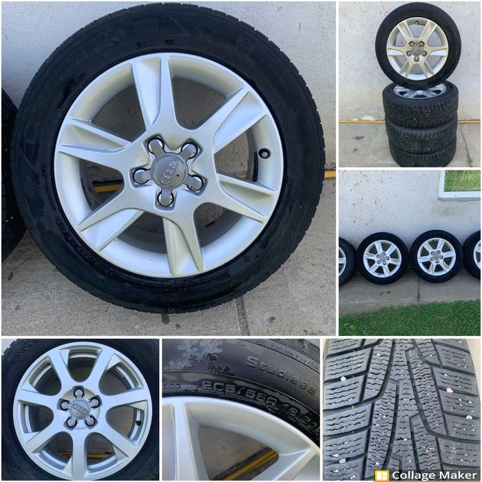 Jante+cauciucuri  Skoda Audi Vw