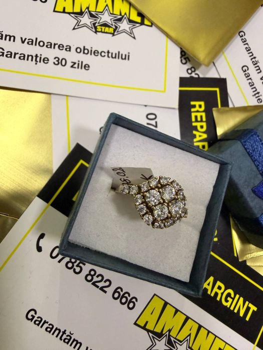 Inel deosebit aur 14k 4,9gr (ctg)