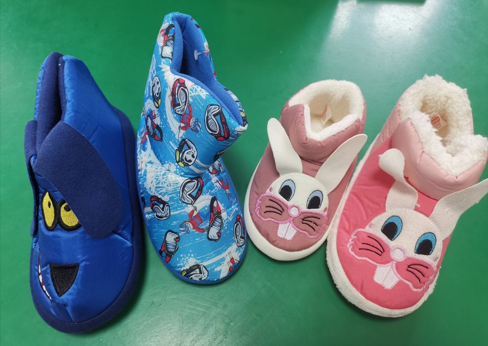 Детски топли турски пантофи-боти