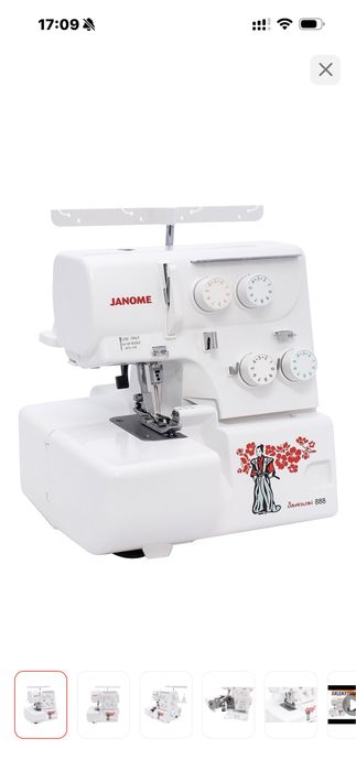 Оверлок Janome Samurai 888