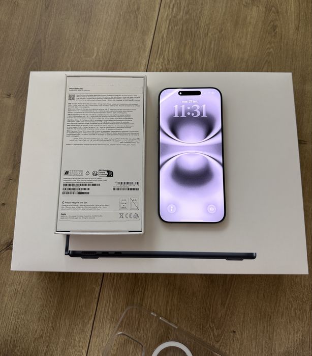 iPhone 16 Pro Max 256 natural titanium