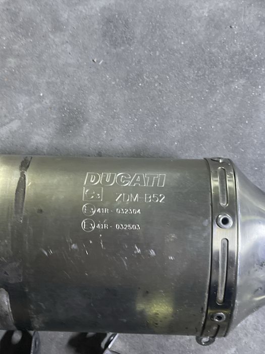 Оригинальный выхлоп Ducati 848 EVO Corse