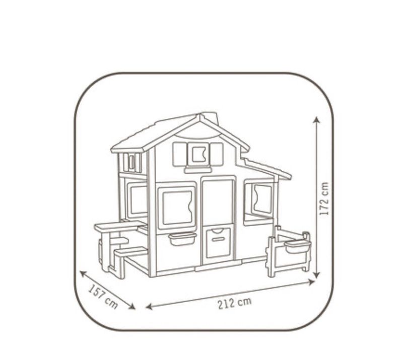 Игровой домик , музыкальный Smoby