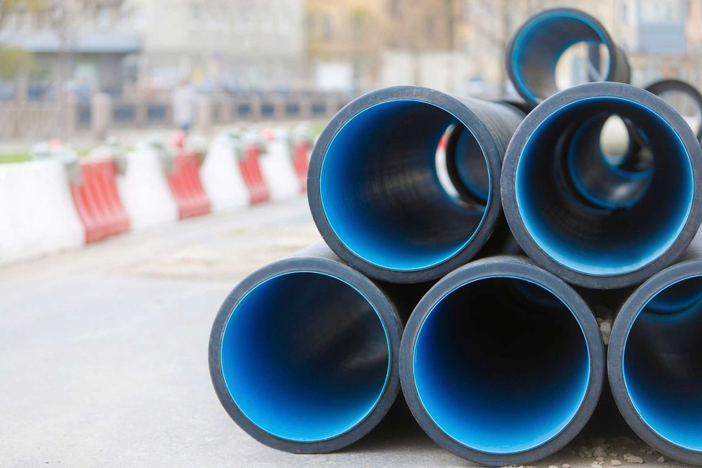 Teava corugata 6,2 ml,tub canalizare , podete -diverse dimensiuni