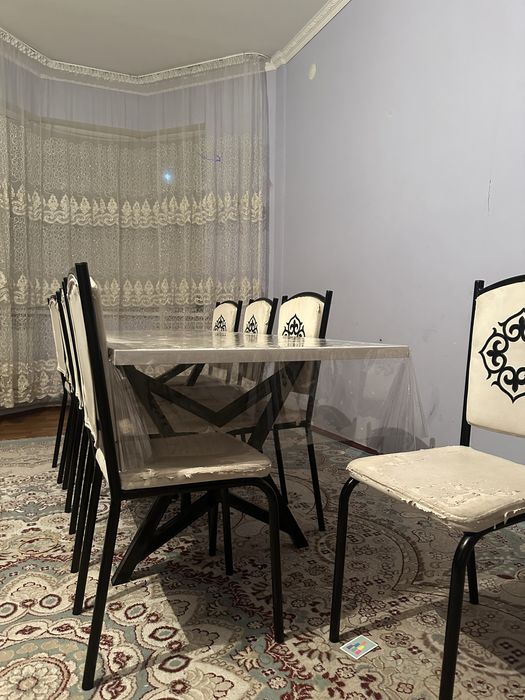 Стол, 8шт стулья