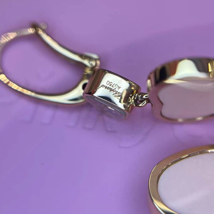 Серьги Chopard розовые